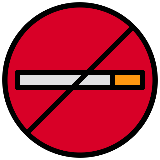 vietato fumare xnimrodx Lineal Color icona