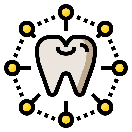歯の手入れ Phatplus Lineal Color icon