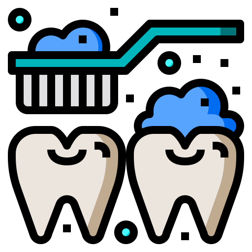 Toothbrush Phatplus Lineal Color icon