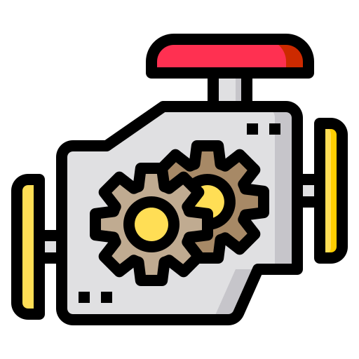 Engine Phatplus Lineal Color icon