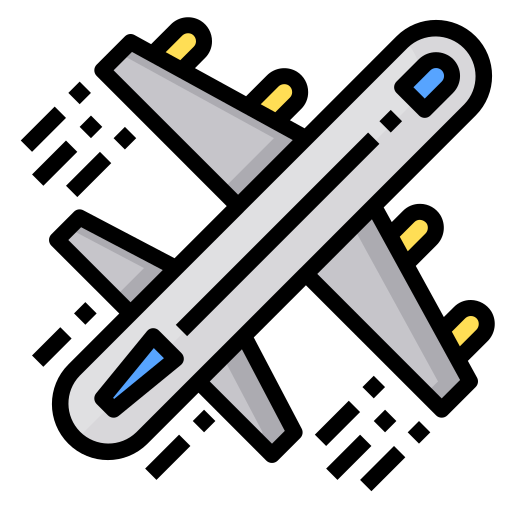 avión Phatplus Lineal Color icono