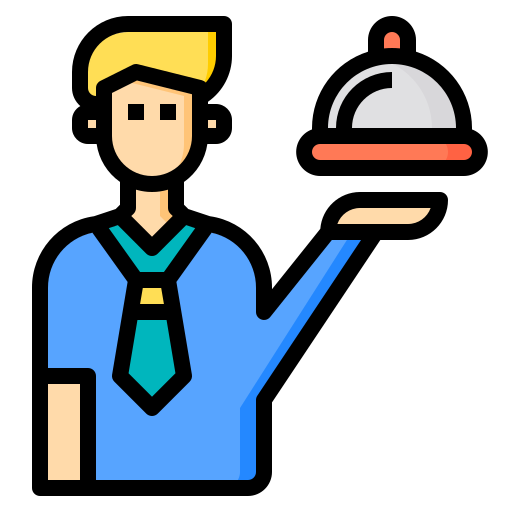 servicio de comida Phatplus Lineal Color icono