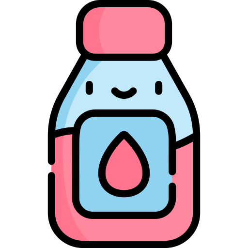 Cough syrup Kawaii Lineal color icon