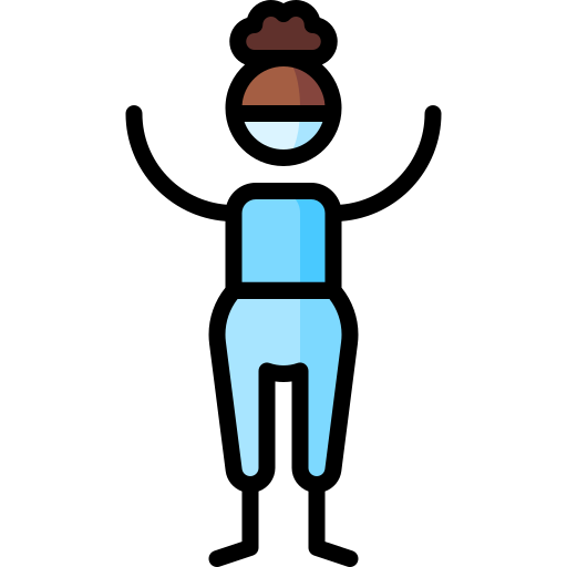 마스크 Puppet Characters Lineal Color icon