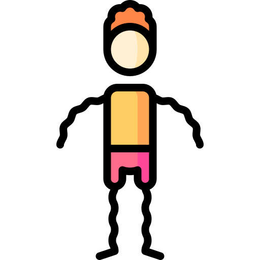 弱い Puppet Characters Lineal Color icon