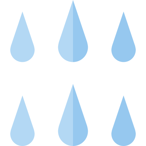 Rain Basic Straight Flat icon