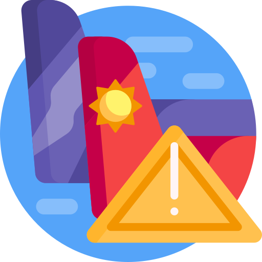 경고 Detailed Flat Circular Flat icon