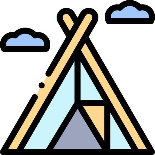 Camp Detailed Rounded Lineal color icon