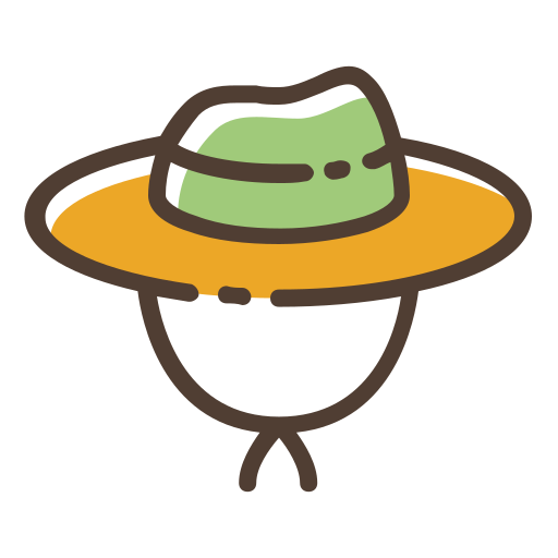 Pamela hat Generic Outline Color icon