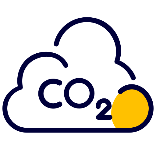 이산화탄소 Generic Fill & Lineal icon