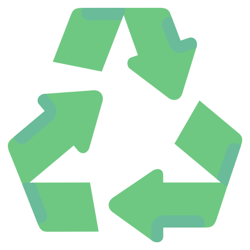 znak recyklingu Generic Flat ikona