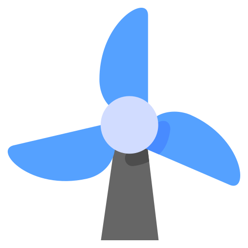 turbina Generic Flat ikona
