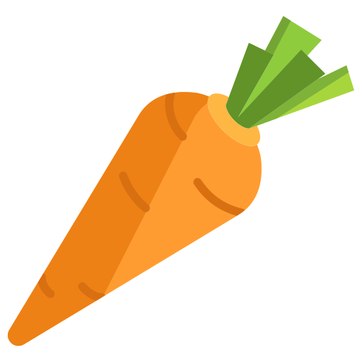 Морковь Icongeek26 Flat иконка