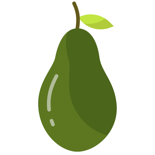 avocado Icongeek26 Flat icoon