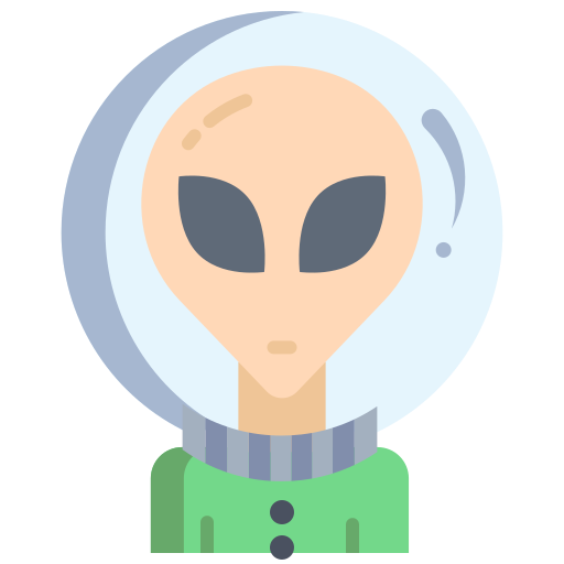 extraterrestre Icongeek26 Flat icono