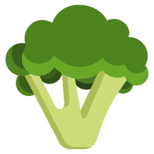brócoli Icongeek26 Flat icono