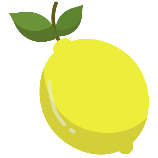 limón Icongeek26 Flat icono