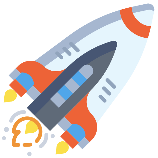 Space shuttle Icongeek26 Flat icon