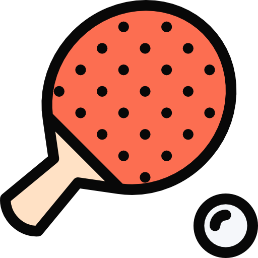 Table tennis Coloring Color icon