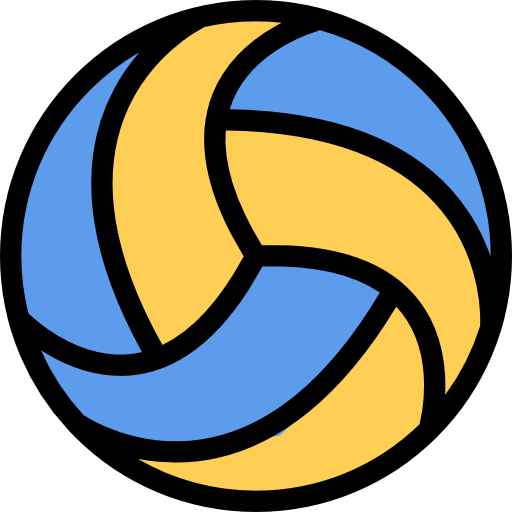 Volleyball Coloring Color icon