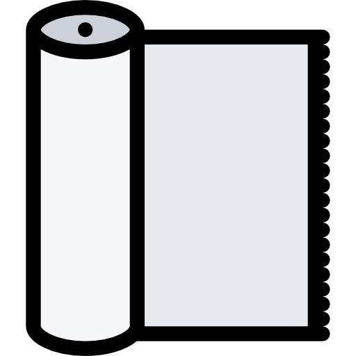 Paper roll Coloring Color icon