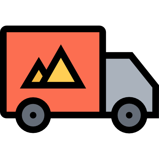 Truck Coloring Color icon