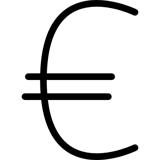 euro Coloring Lineal icono