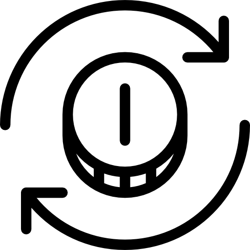 Coin Coloring Lineal icon