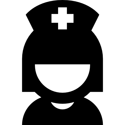 infermiera Basic Straight Filled icona