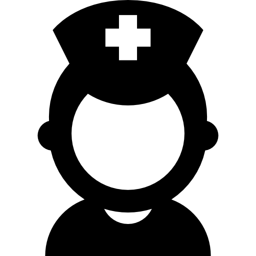 간호사 Basic Straight Filled icon