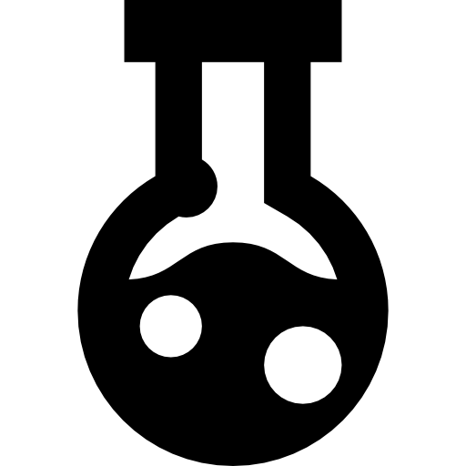 Test tube Basic Straight Filled icon