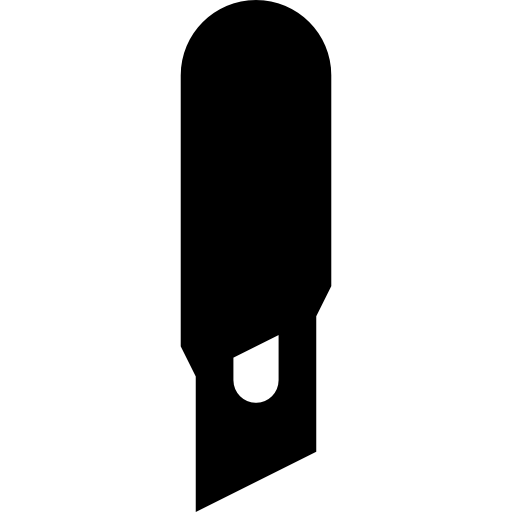bisturí Basic Straight Filled icono