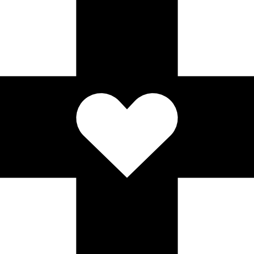 Красный Крест Basic Straight Filled иконка