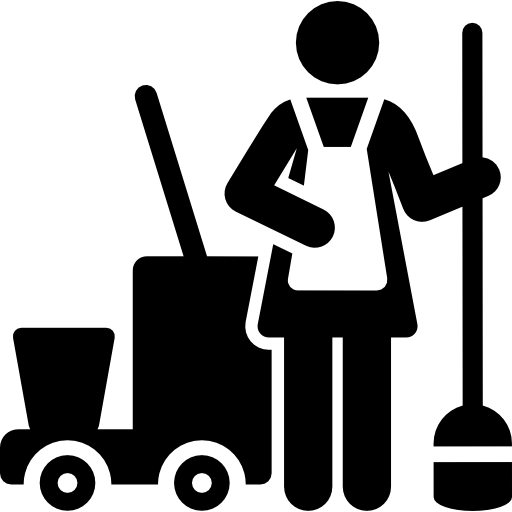 Maid Pictograms Fill icon