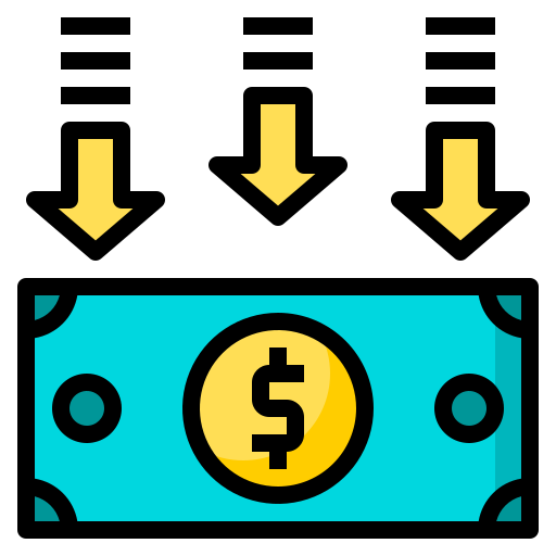 geld Phatplus Lineal Color icoon