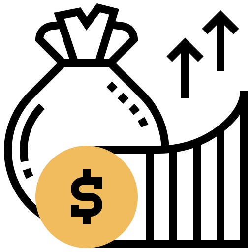 lucro Meticulous Yellow shadow icono