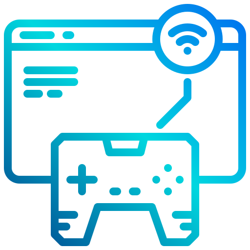 テレビゲーム xnimrodx Lineal Gradient icon