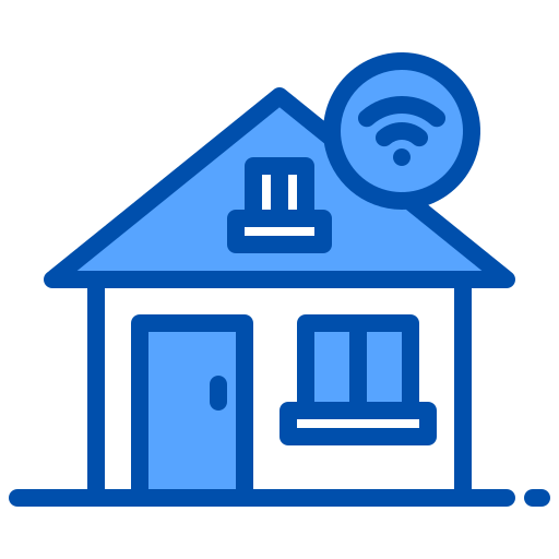 intelligentes zuhause xnimrodx Blue icon