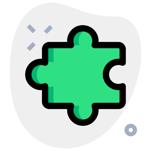 Puzzle Generic Rounded Shapes icon