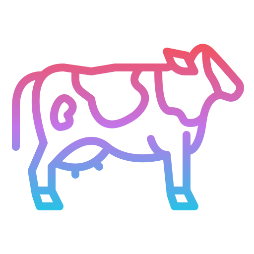 Cow Iconixar Gradient icon