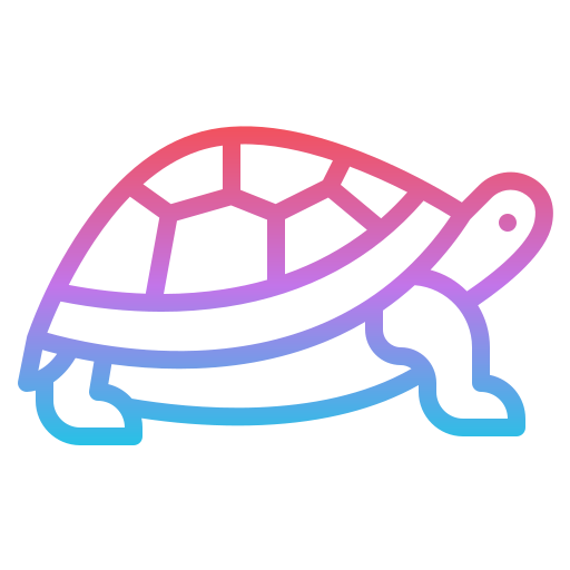 tartaruga Iconixar Gradient icona