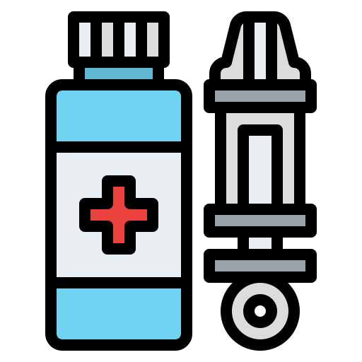 medizin Iconixar Lineal Color icon