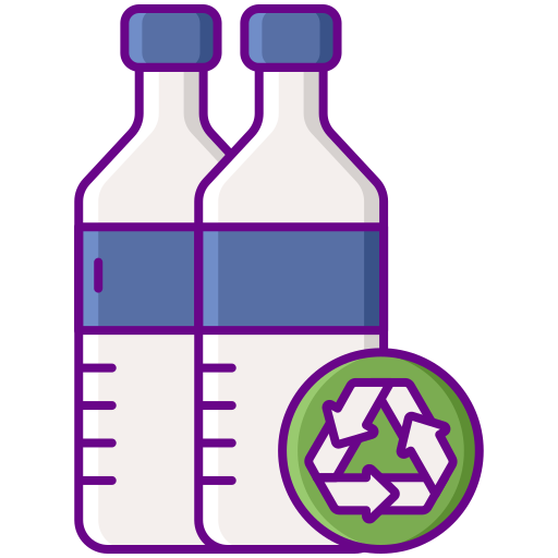 flasche Flaticons Lineal Color icon
