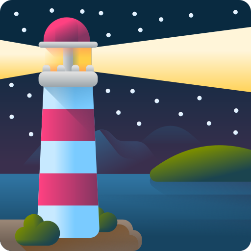 Lighthouse 3D Color icon