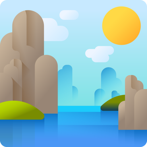 호수 3D Color icon