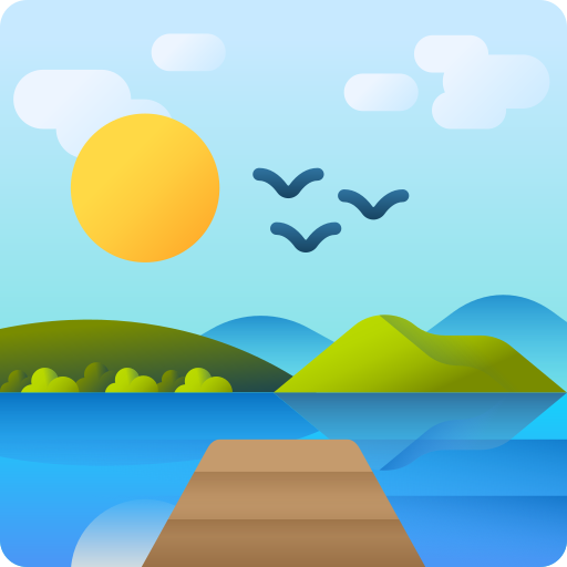 Lake 3D Color icon