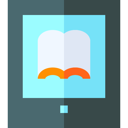 ebook Basic Straight Flat icon