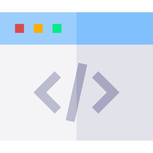 programowanie Basic Straight Flat ikona