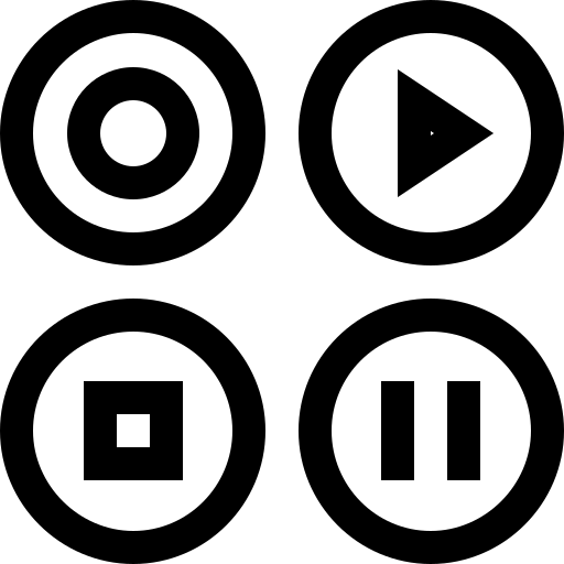 pulsante Basic Straight Lineal icona