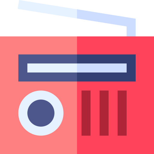 radio Basic Straight Flat icono